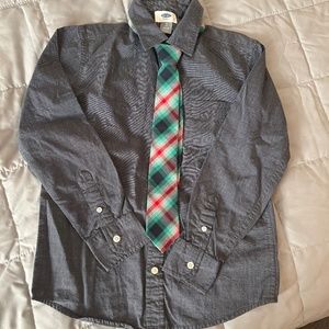 Old Navy Two Pieces Boys Shirt with tie